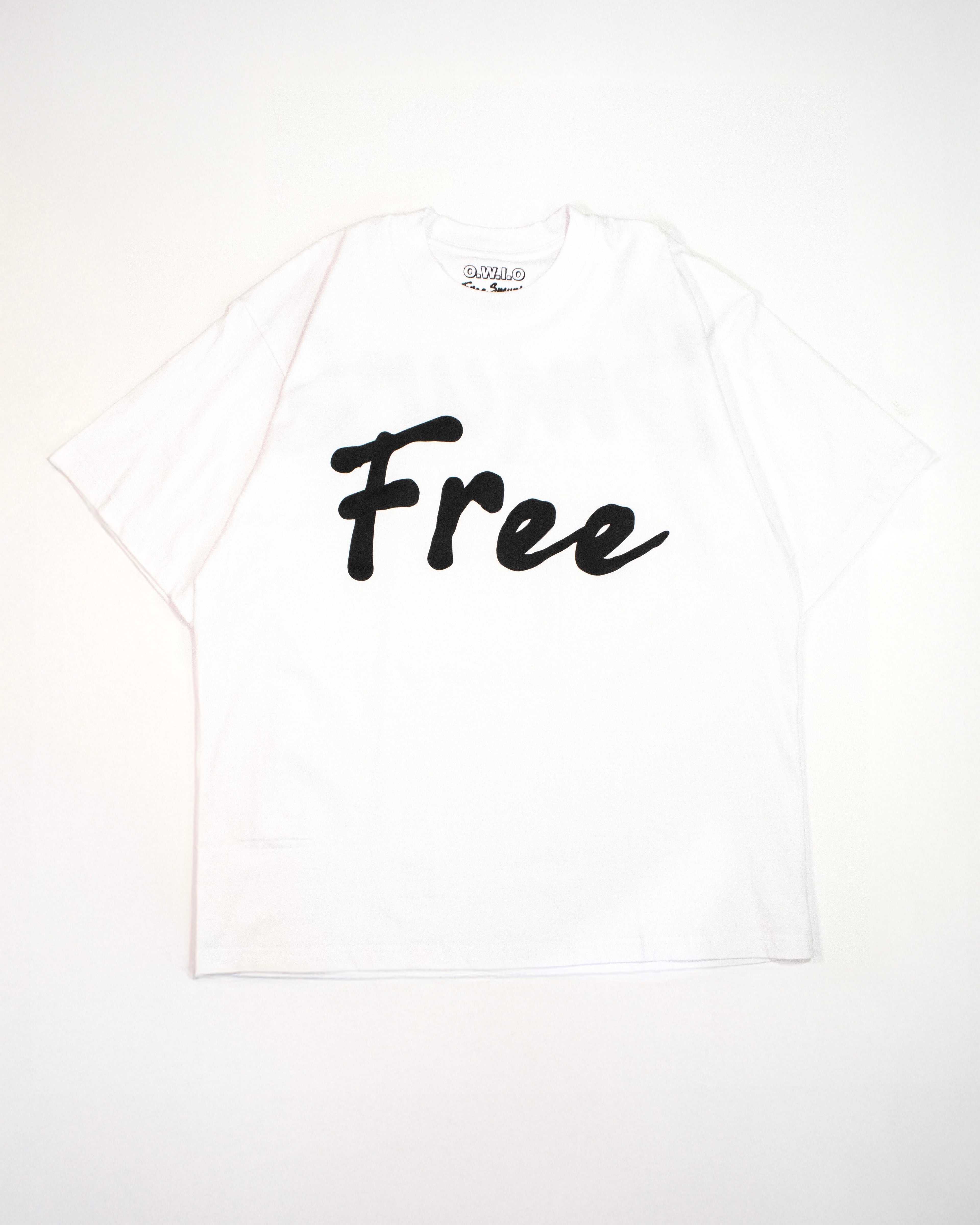 OWIO Free Smurk White Tee