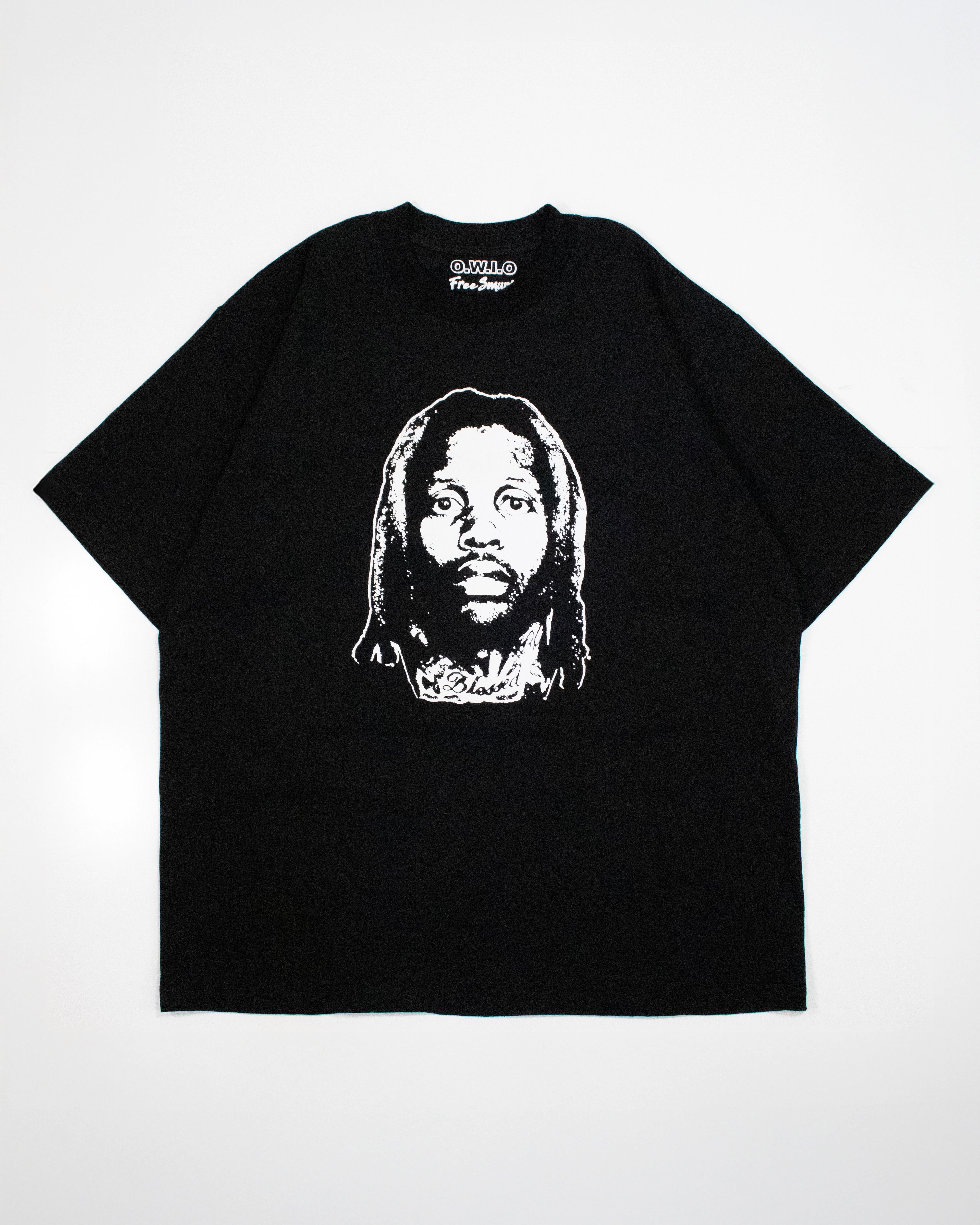 OWIO Mugshot Black Tee